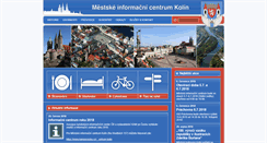 Desktop Screenshot of infocentrum-kolin.cz