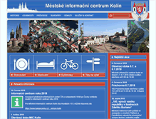 Tablet Screenshot of infocentrum-kolin.cz